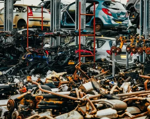 Automobile alloy wheel scrap from Sriperumbudur factories