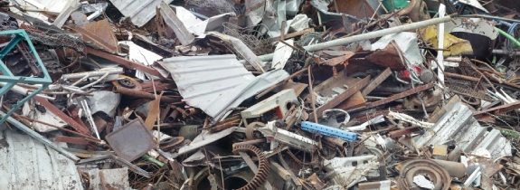 Heavy iron and steel scrap cleared for weighing