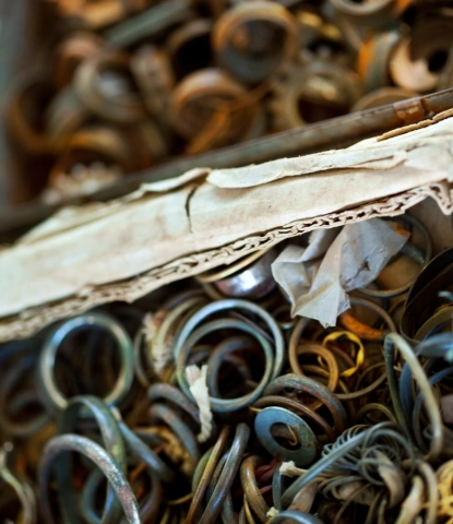 Bundled copper scrap wire bought by Karthiga Traders